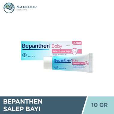 Bepanthen Salep Bayi 10 Gram - Salep Ruam Popok Bayi dan Luka Lecet