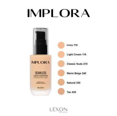 [Implora] Liquid Foundation Liquid Foundation Ivory 110