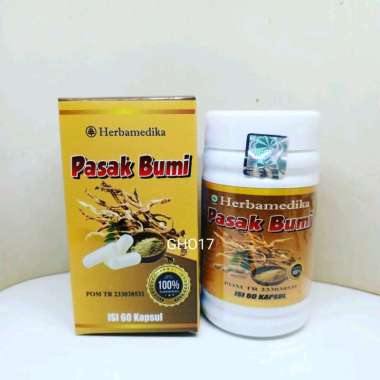 ekstrak pasak bumi herbamedika isi 60 kapsul BPOM
