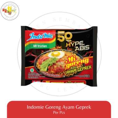 Indomie Goreng Ayam Geprek 85gr Ayam Geprek