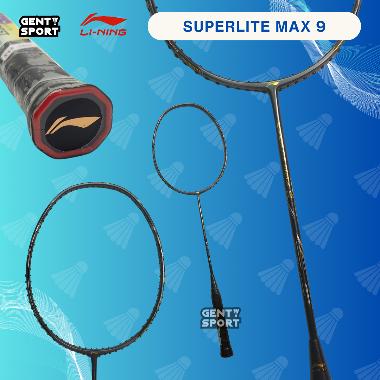 Lining Superlite Max 9 Raket Badminton Original