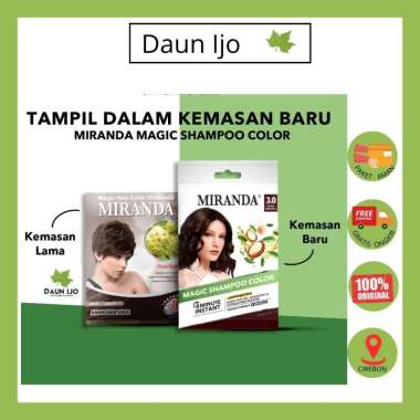 MIRANDA MAGIC HAIR COLOR SHAMPOO BROWN