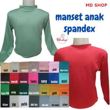 MD SHOP Manset Baju Anak/Manset Badan Anak/Manset Anak hijau wardah