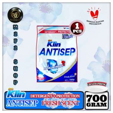 Promo Harga So Klin Antisep Detergent Fresh Scent 700 gr - Blibli