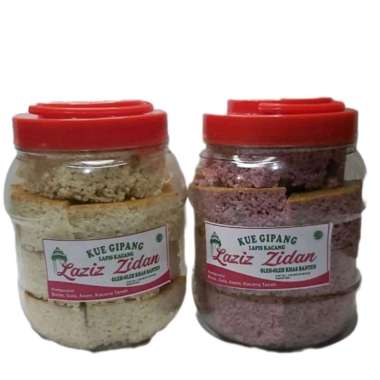 Kue Gipang Toples Khas Banten Lapis Kacang Manis