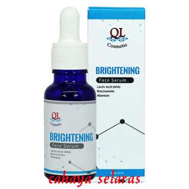 QL FACE SERUM 20ML | SERI SERUM WAJAH SESUAI KEBUTUHAN Brightening Serum