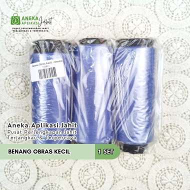 BENANG OBRAS KECIL / BENANG PINGGIR KECIL / BENANG POLYSTER OBRAS / BENANG OBRAS POLISTER DENIM