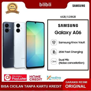 Samsung Galaxy A06 Ram 6GB/128GB - Garansi Resmi Blue