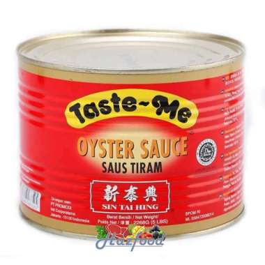 Taste-me Oyster Sauce Sin Tai Hing / Saus Tiram Kaleng - 2.2 Kg