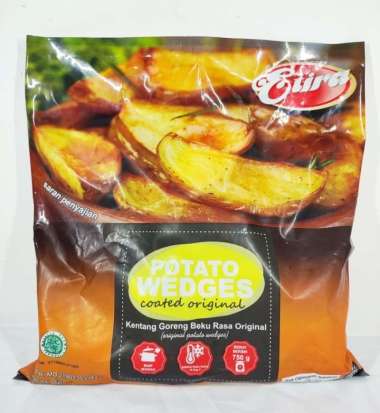Etira Potato Wedges Original / Kentang Wedges Original - 750 Gram