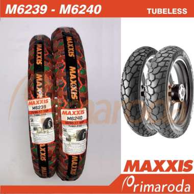 Sepasang Ban Yamahan Jupiter Z1 Tubeless Maxxis M6239 M6240