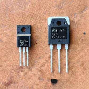 IC Transistor Mosfet FQPF FQA 50N60 Kecil Besar Besar