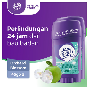 Lady Speed Stick Orchard Blossom Deodorant Stick 45 g Twinpack [2 Pcs] --