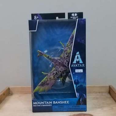 Action Figure Avatar Banshee McFarlane Merah Muda