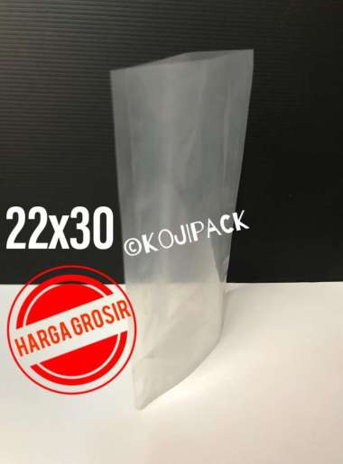Vacuum Standing Pouch 22x30 Kemasan Minyak 2 Liter / Beras 2 kg