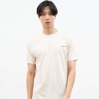 Kaos Polos Pria Premium Katun Combed Lengan Pendek Krim krim 4XL