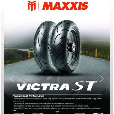 BAN MAXXIS VICTRA S98ST 80/90-14 TUBELESS for Beat/esp/pop/street/Mio smile/M3/Mio J/Mio Z/soul GT/G
