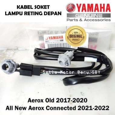 Kabel Soket Cord Assy Lampu Reting Depan Aerox 155 Old All New Aerox Asli Original Yamaha Surabaya B