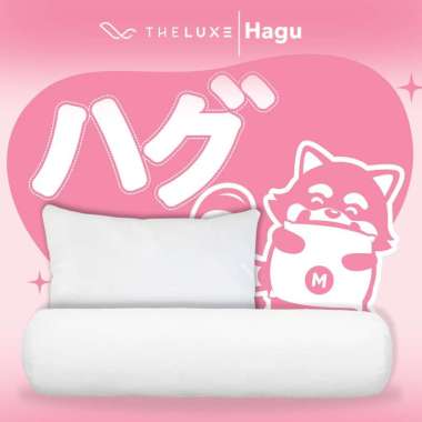 LUXE Hagu Bantal Tidur Dacron Fiber Pillow Hotel Quality Hollow Fiber Silicon Premium Comfort Series