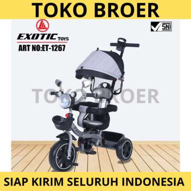 Sepeda Roda Tiga Anak Tricycle EXOTIC ET -1267