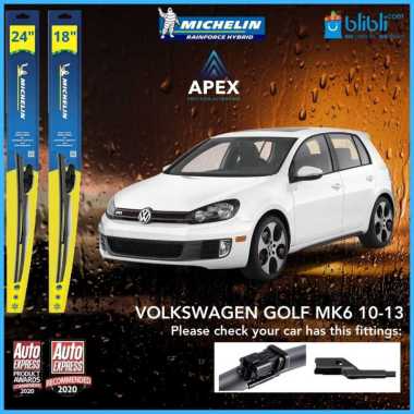 MICHELIN RAINFORCE HYBRID WIPER FOR VW GOLF MK6 2010 - 2013