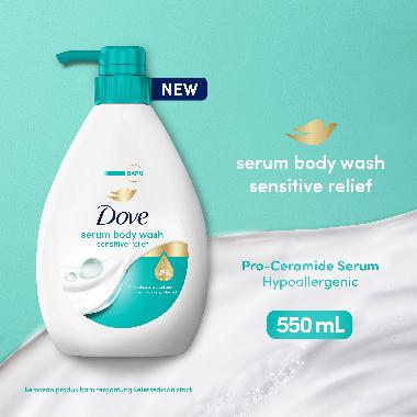 Promo Harga Dove Body Wash Sensitive Skin 550 ml - Blibli