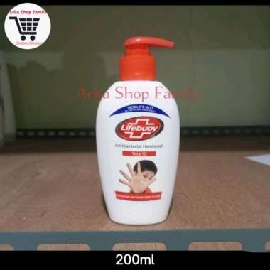 LIFEBUOY Handwash Antibacterial Total 10 Pump Botol 200ml Sabun Cuci Tangan Handsoap