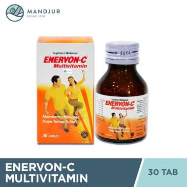 Enervon-C Multivitamin 30 Tablet - Multivitamin Daya Tahan Tubuh
