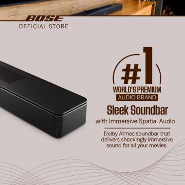 Bose Smart Soundbar 600 Portable Wireless Bluetooth Speaker - Black Soundbar 600