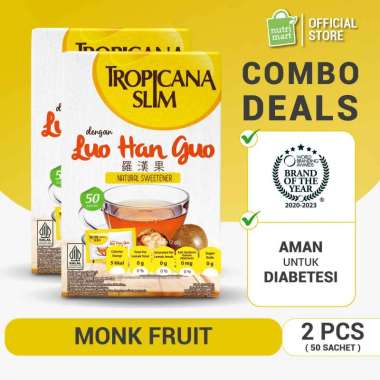 Promo Harga Tropicana Slim Sweetener Classic 50 pcs - Blibli