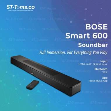 Bose Smart Soundbar 600 Wireless Soundbar Black