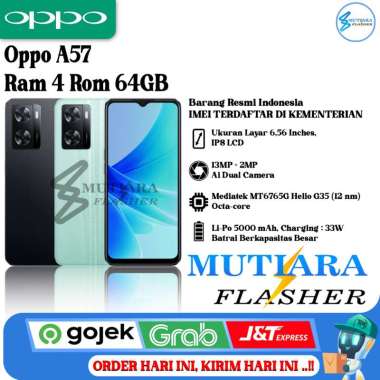 Oppo A57 Ram 4 Rom 64GB Green