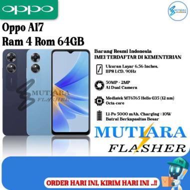 Oppo A17 Ram 4 Rom 64GB Sunlight Orange