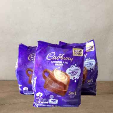 Promo Harga Cadbury Hot Chocolate Drink 3 in 1 per 15 sachet 30 gr - Blibli