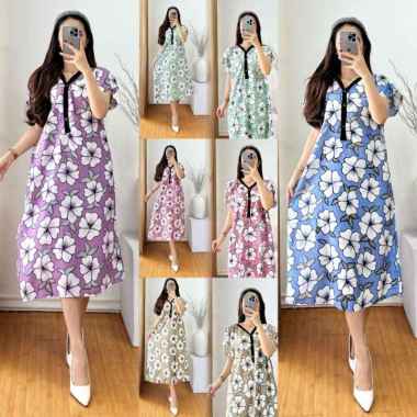 AISY BATIK/LONGDRESS VELI BULAT/DRESS VELI TERBARU/LONGDRESS KEKINIAN VIRAL