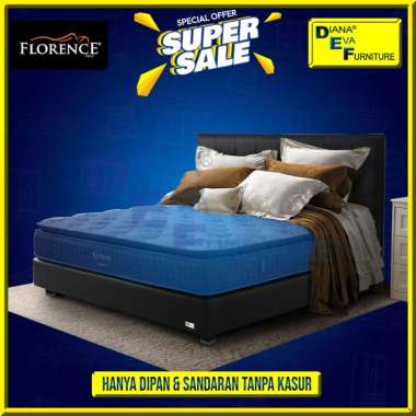 Florence Bedset Lazzaro (Dipan + Sandaran Tanpa Kasur/ Matras) 120x200