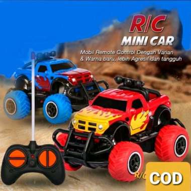 rc Jeep offroad mini car / mainan mobil remote jeep big foot BATERAI Charging