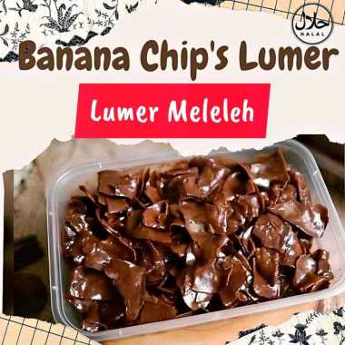 Pisang Lumer Coklat Meleleh Kripik Pisang 150Gr Coklat