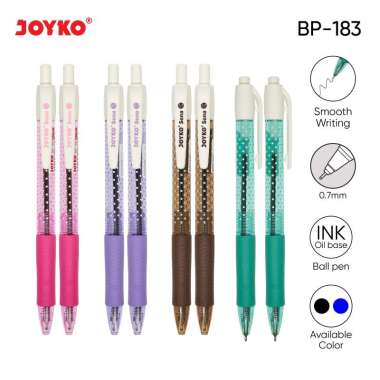 Ball Pen Pulpen Pena Joyko BP-183 Sona 0.7 mm Blue