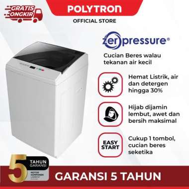 Promo POLYTRON Mesin Cuci 2 Tabung 7 Kg Primadona Giant PWM 7072N ...