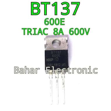 TRIAC BT137 600E 8A 600V