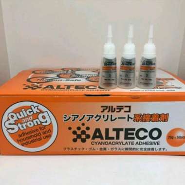 Stationery Alteco Lem D 20g Instant Super Power Glue Original Japan