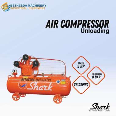 Mesin Kompresor Udara 5 Hp Kosongan 5 HP Shark Air Compressor