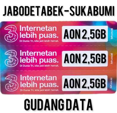 Voucher Three New AON 1,5GB