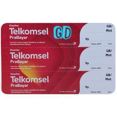Voucher Telkomsel Zero (JABODETABEK)