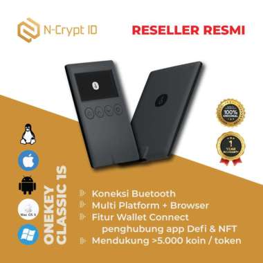 OneKey Classic 1S / Hardware Wallet / Cryptocurrency Dompet Kripto / BNIB OneKey Classic + Bag