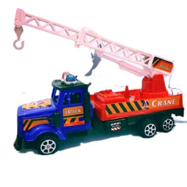 mainan truk crane truck - truk crane tangga
