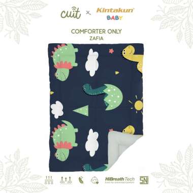 CUIT X Kintakun Baby Bedding Comforter Bedcover Only Gold Katun Anti Bakteri Zafia