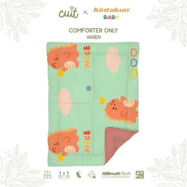 CUIT X Kintakun Baby Bedding Comforter Bedcover Only Gold Katun Anti Bakteri Varen