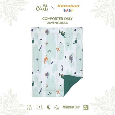 CUIT X Kintakun Baby Bedding Comforter Bedcover Only Gold Katun Anti Bakteri Adventurous